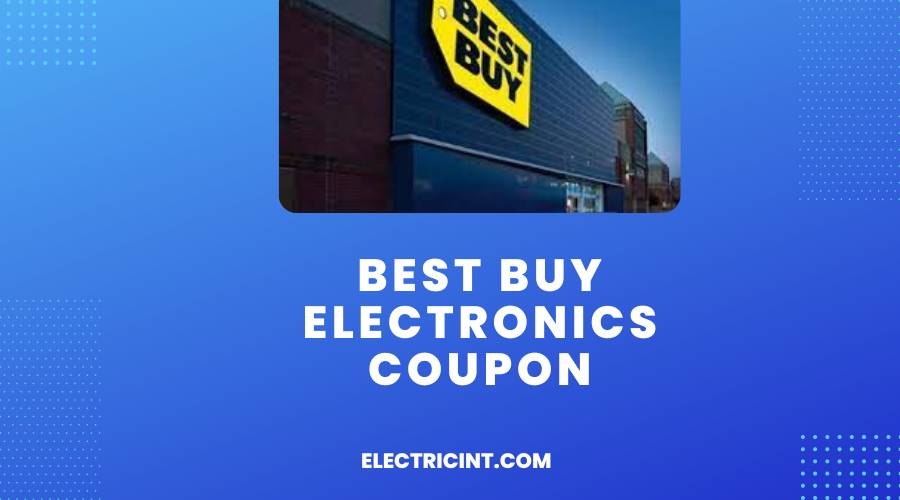Best Buy Electronics Coupon