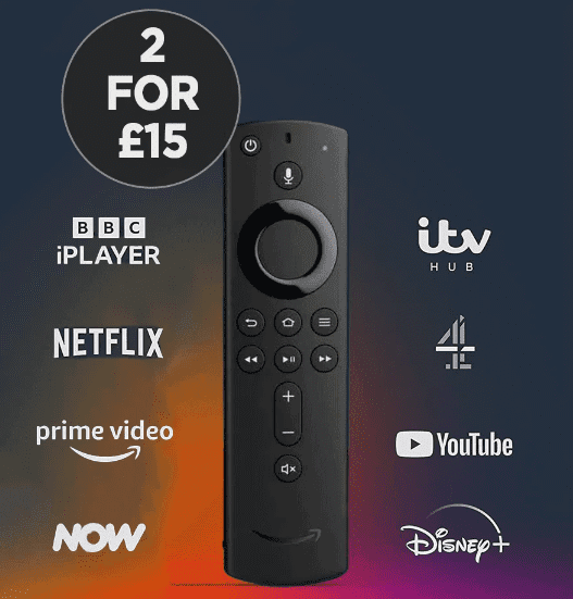 Calling all couch surfers, Amazon Fire TV Remote 2 for £15