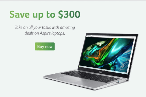 Find a laptop you'll love and save up to 54%