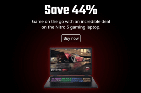 Gear up for gaming with savings of up to 44%