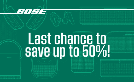 Save up to 50% before our refurb sale ends!