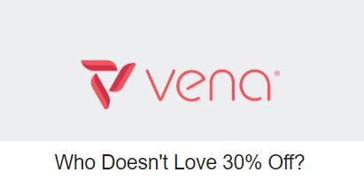 Vena's Valentine's Sale - Take 30% Off Everything